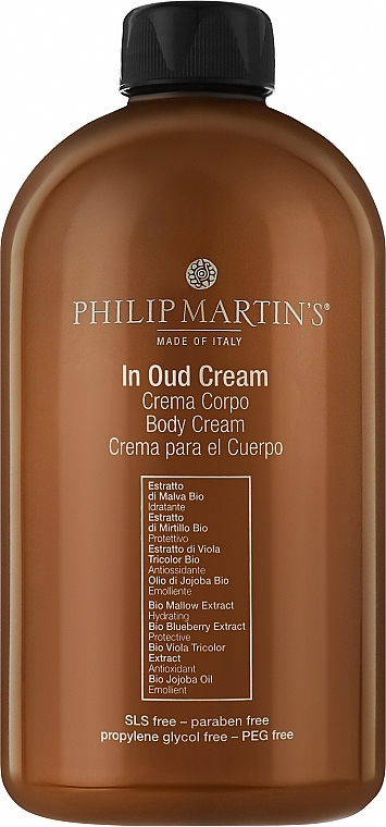 Увлажняющий крем для тела - Philip Martin's In Oud Cream — фото N2