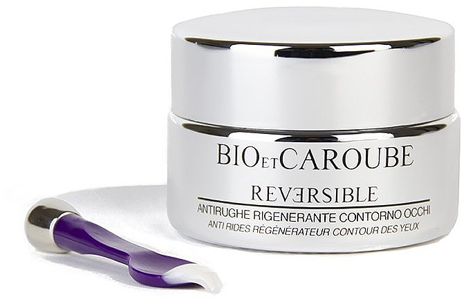 Регенерувальний флюїд для очей від зморщок - Bio et Caroube Reversible Anti-Wrinkle Regenerating Eye Contour — фото N1