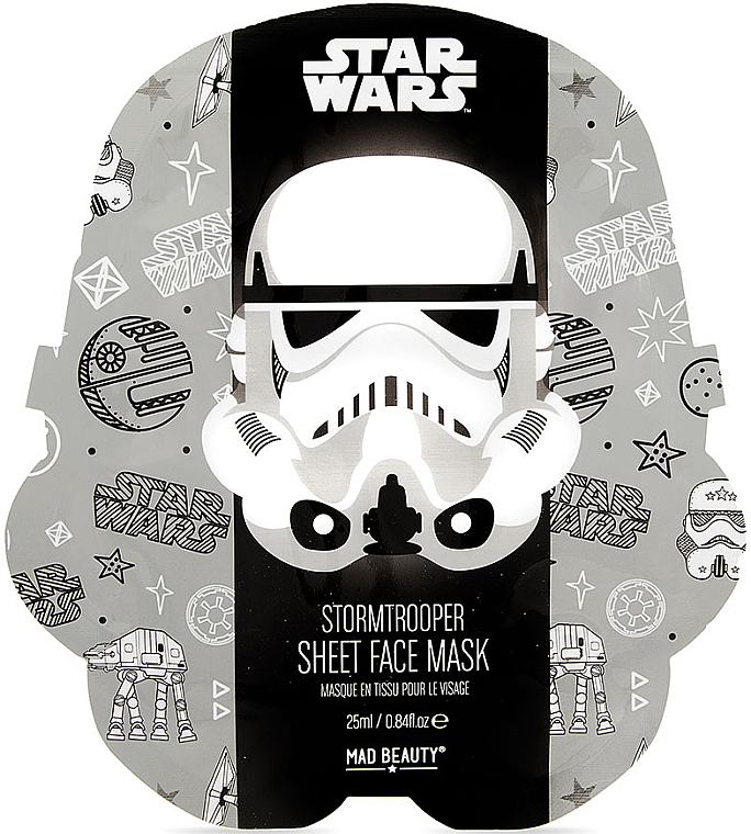 Маска для лица - Mad Beauty Storm Trooper Face Mask — фото N1