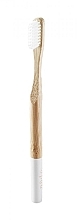 Бамбуковая зубная щетка, средняя - Nudo Nature Made Bamboo Toothbrush Senior — фото N2