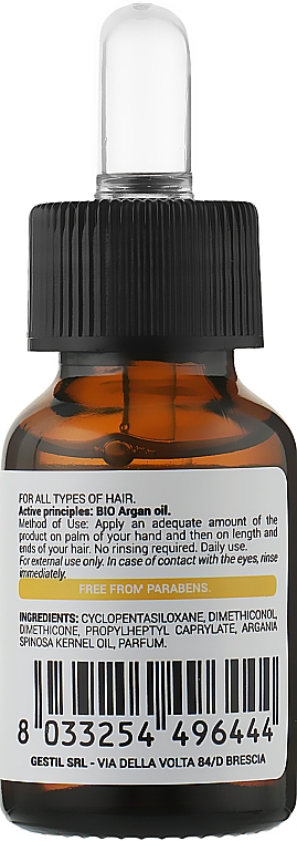 Аргановое масло для волос - Gestil Argan Oil — фото N2