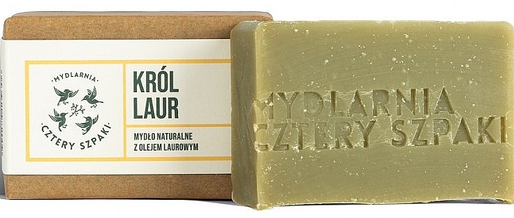 Натуральне мило - Cztery Szpaki King Laurel Soap — фото N2