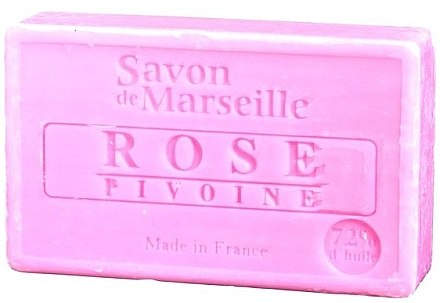 Мило натуральне "Троянда і півонія" - Le Chatelard 1802 Soap Rose & Peony — фото N1