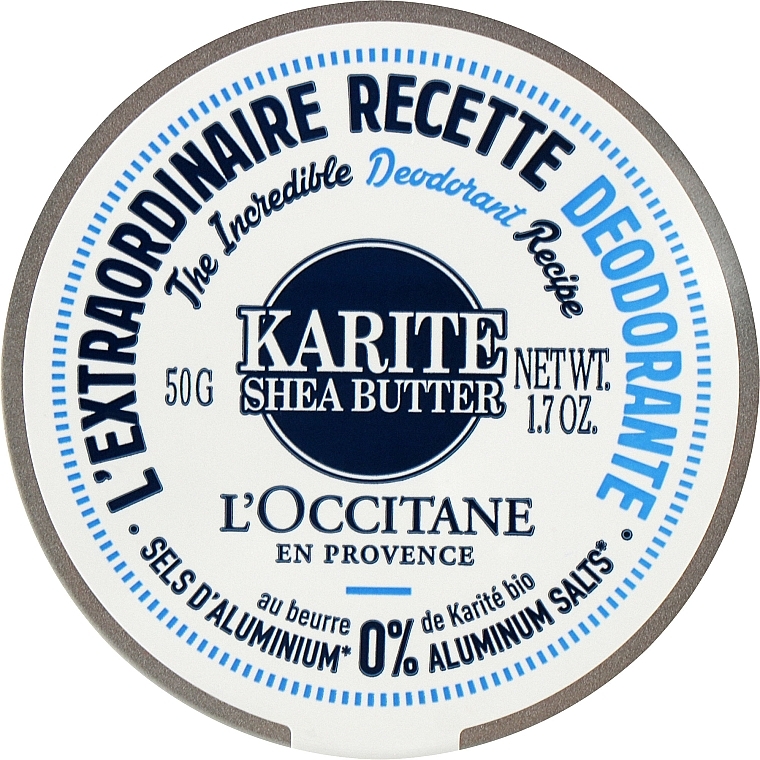 Дезодорант-бальзам "Карите" - L'Occitane Shea Butter Incredible Deodorant Balm — фото N1