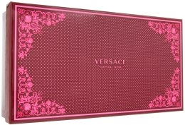 Духи, Парфюмерия, косметика Versace Crystal Noir - Набор (edp/90ml + b/lot/100ml + purse)