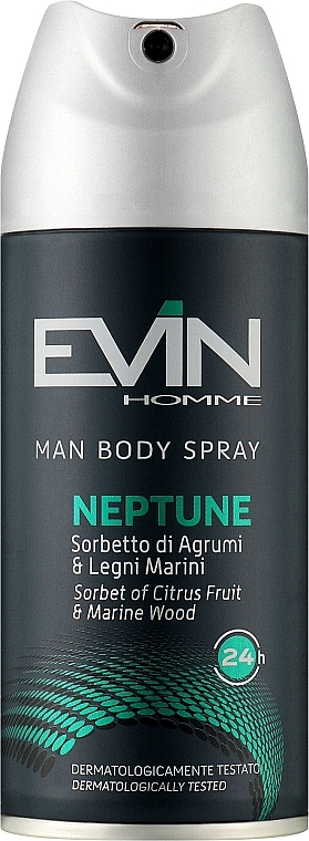 Дезодорант-спрей "Neptun" - Evin Homme Body Spray — фото N1