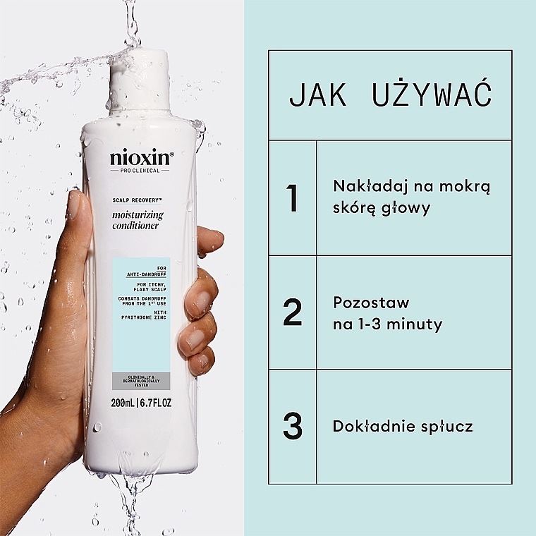 Зволожувальний бальзам для волосся проти лупи - Nioxin Pro Clinical Scalp Recovery System Moisturizing Conditioner — фото N4