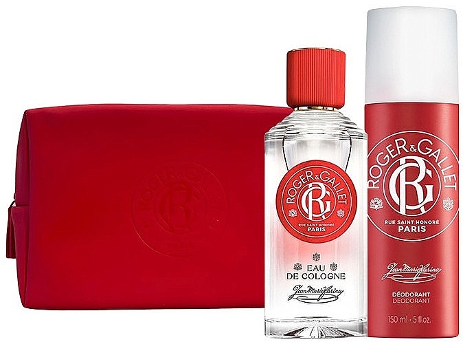 Набір - Roger&Gallet Jean Marie Farina (cologne/100ml + deodorant/150ml) — фото N1