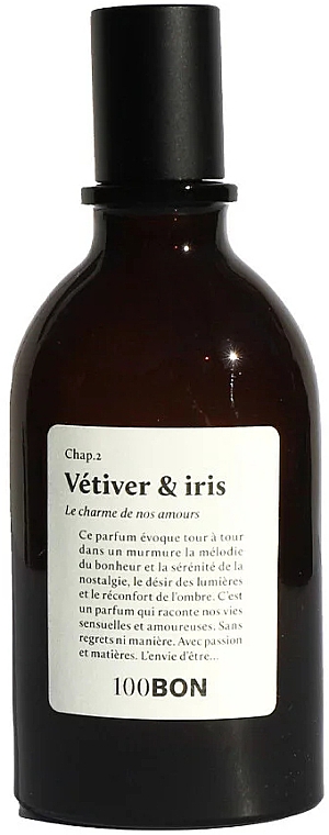100BON Vetiver & Iris - Парфюмированная вода — фото N1