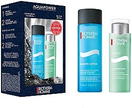 Духи, Парфюмерия, косметика Набор - Biotherm Homme Aquapower Oligo Thermal Care Hydration Power Duo (cr/75ml + af/shave/lot/200ml)