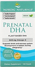 Харчова добавка веганська для вагітних "Риб'ячий жир", 500 мг - Nordic Naturals Prenatal DHA — фото N2