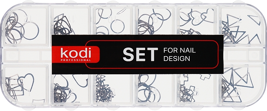 Набір для дизайну нігтів, мікс №2 - Kodi Professional Set For Nail Design — фото N1