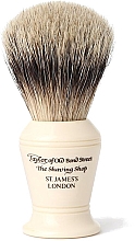 Помазок для гоління, S375 - Taylor of Old Bond Street Shaving Brush Super Badger size M — фото N1