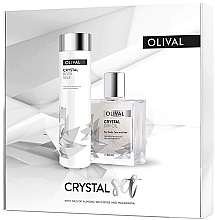 Духи, Парфюмерия, косметика Набор - Olival Crystal Set (b/milk/200ml + b/oil/50ml)