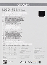 Легінси для жінок "LEGGINGS 02", nero - Giulia — фото N2