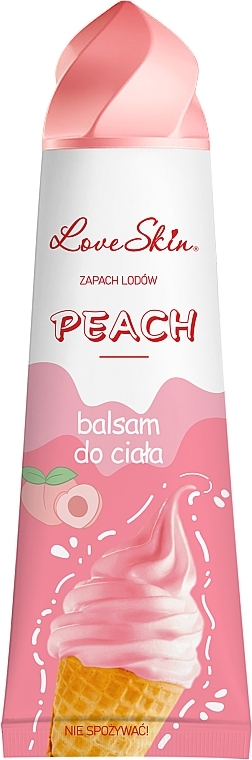 Бальзам для тела с ароматом персикового мороженого - Love Skin Peach Body Balm — фото N1