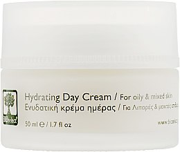 Дневной увлажняющий крем с Диктамелией и красным виноградом - BIOselect Hydrating Day Cream For Oily And Mixed Skin — фото N1