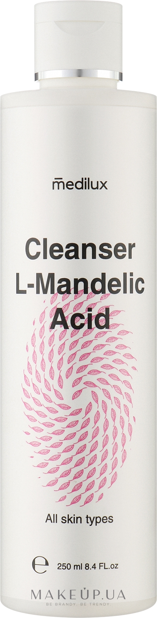Очищающий гель с L-миндальной кислотой - Medilux Cleanser L-Mandelic Acid — фото 250ml