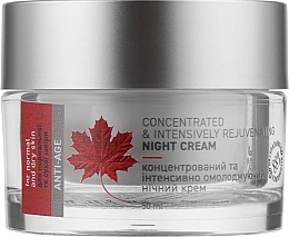 Концентрированный интенсивно омолаживающий ночной крем - Vigor Concentrated & Intensively Rejuvenating Night Cream — фото N1