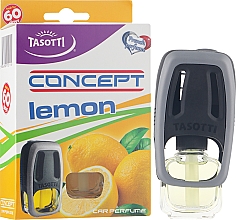 Парфумерія, косметика Автомобільний ароматизатор на дефлектор "Lemon" - Tasotti Concept