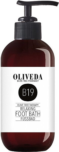 Розслаблювальний гель для ванн для ніг - Oliveda B19 Relaxing Foot Bath Gel Alle Huidtypen — фото N1