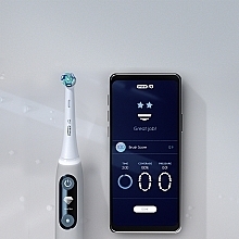 Електрична зубна щітка, сіра - Oral-B Braun iO Серія 8 — фото N8