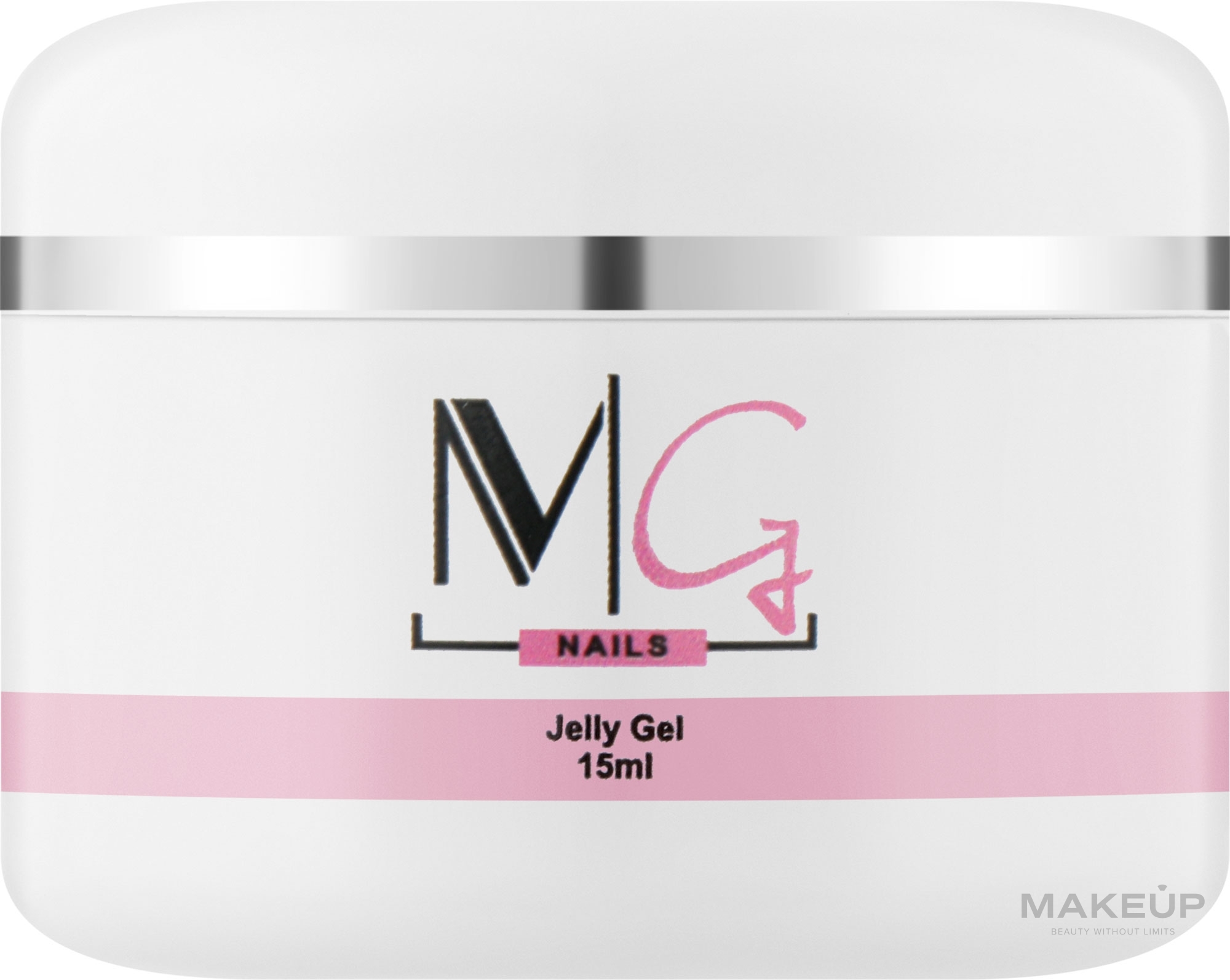 Гель-желе для нарощення нігтів- MG Nails Jelly Gel Clear — фото 15ml