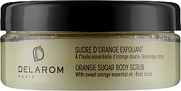 Парфумерія, косметика Скраб цукровий для тіла з олією апельсина - Delarom Orange Sugar Body Scrub