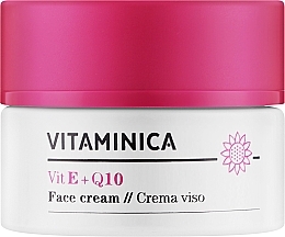 Духи, Парфюмерия, косметика Крем для обличчя - Bioearth Vitaminica Vit E + Q10 Face Cream