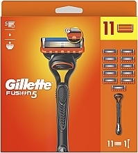 Набір - Gillette Fusion 5 (razor + rem/cass/11psd) — фото N3