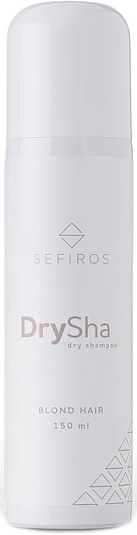 Сухий шампунь для світлого волосся - Sefiros DrySha — фото N1