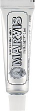 Зубная паста отбеливающая "Мята" - Marvis Whitening Mint Toothpaste (мини) — фото N1