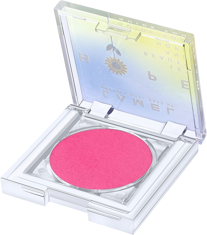 Кремовые румяна для лица - LAMEL Make Up HOPE Cream-To-Powder Blush — фото N4