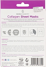 Маска для обличчя - Skin Academy Collagen Sheet Masks — фото N3