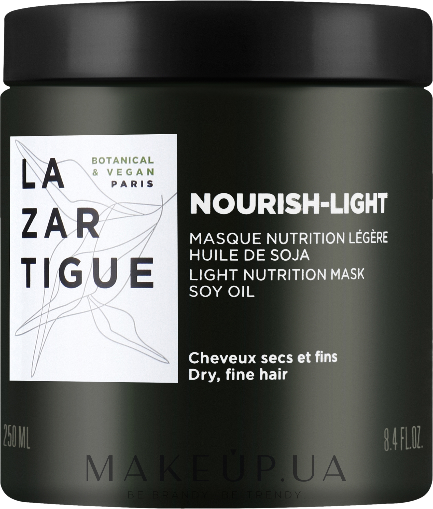 Легка живильна маска для волосся - Lazartigue Nourish-Light Light Nutrition Mask — фото 250ml