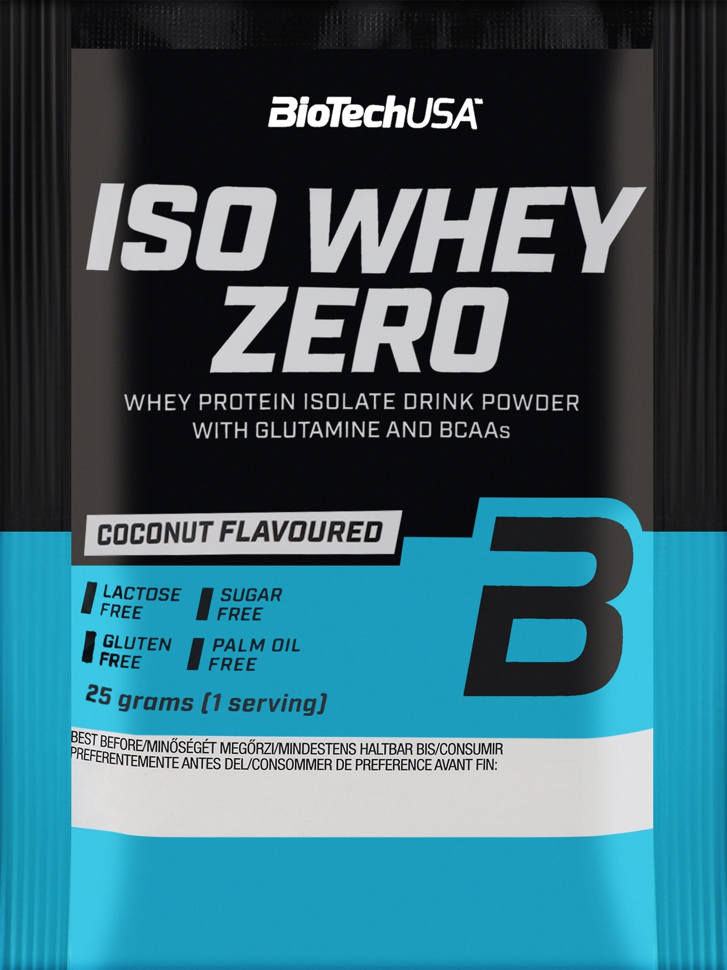 Протеин "Кокос" - BiotechUSA ISO Whey Zero Lactose Free Coconut Protein — фото 25g