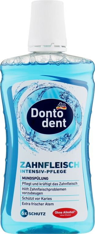 Ополаскиватель для полости рта "Интенсивная терапия" - Dontodent Zahnfleisch — фото N1