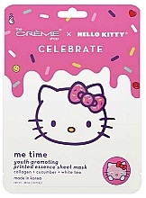 Увлажняющая маска для лица - The Creme Shop Hello Kitty Facial Mask Celebrate Me Time — фото N1