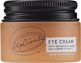 Парфумерія, косметика Ніжний крем для очей - UpCircle Eye Cream With Cucumber, Hyaluronic Acid + Coffee