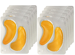 Парфумерія, косметика Набір - Eclat Skin London 24k Gold Hydro-Gel Eye Pads Kit (eye/pads/10x2pcs)