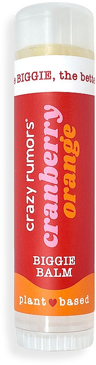 Бальзам для губ - Crazy Rumors Cranberry Orange Biggie Balm — фото N1