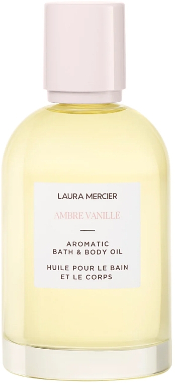 Ароматична олія для ванни й тіла "Ambre Vanille" - Laura Mercier Aromatic Bath & Body Oil — фото N1