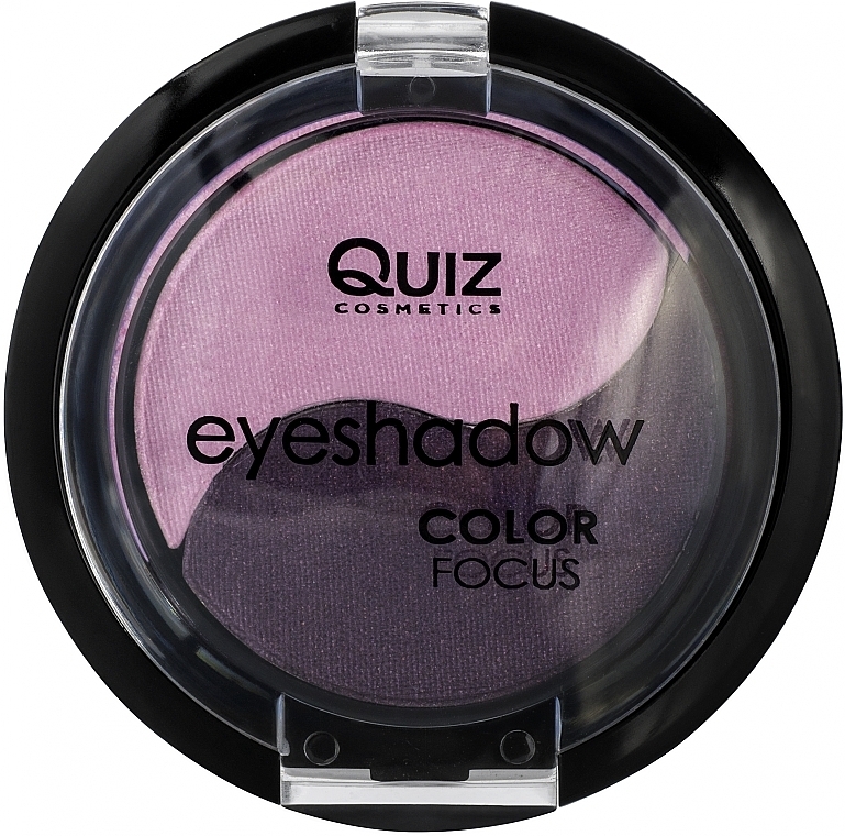 Тени для век, двойные - Quiz Cosmetics Color Focus Eyeshadow 2 — фото N1