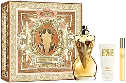 Jean Paul Gaultier Divine - Набор (edp/100ml + edp/mini/10ml + b/lot/75ml) — фото N1