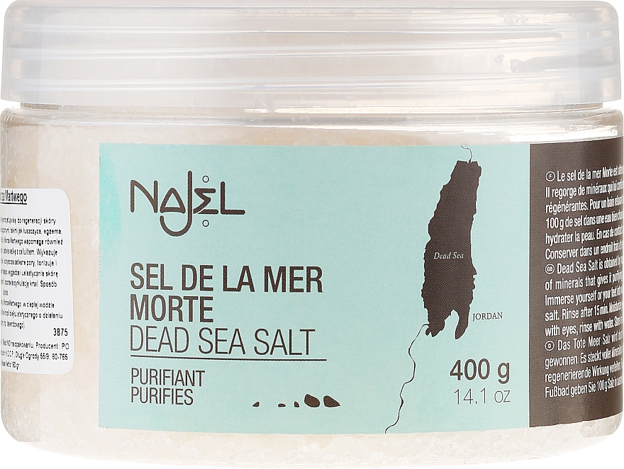 Сіль для ванни "Мертве море" - Najel Dead Sea Salt — фото N3