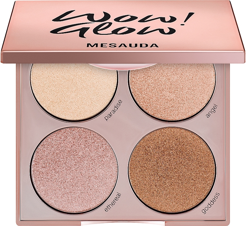 Хайлайтер для лица - Mesauda Milano Wow! Glow Highlighters — фото N1