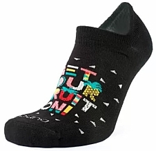 Парфумерія, косметика Шкарпетки жіночі бавовняні сіточка 3132, чорні - Duna