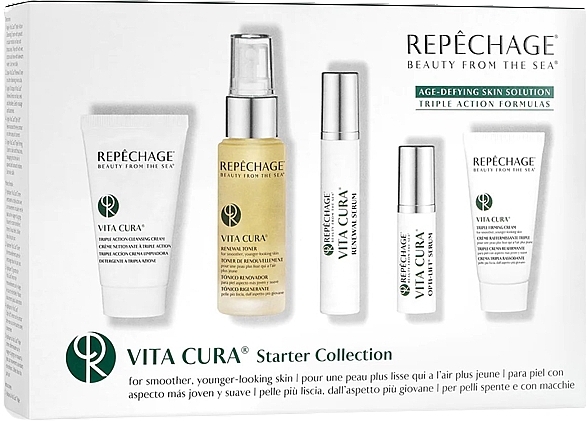 Набор, 5 продуктов - Repechage Vita Cura Starter Collection — фото N1
