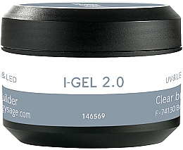 Моделирующий гель, прозрачный - Peggy Sage I-GEL 2.0 UV&LED Builder Gel Transparent — фото N2