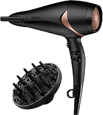 Фен для волос, D566E - BaByliss Hairdryer Bronze Shimmer — фото N1